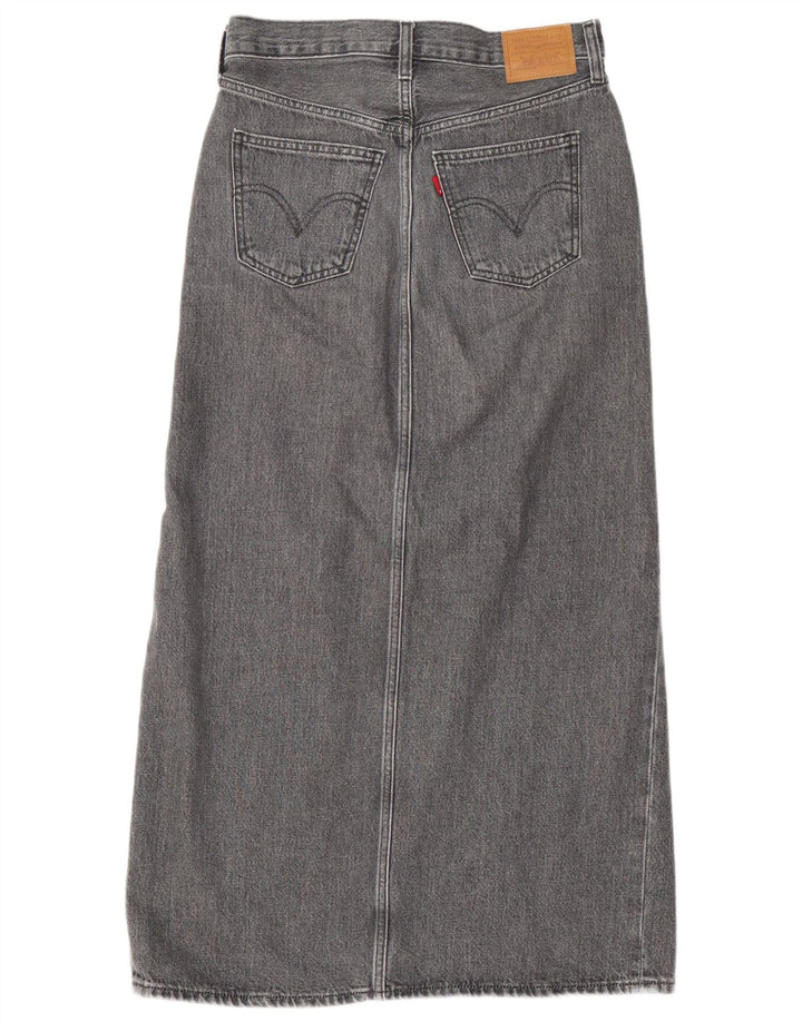 Γυναικεία Τζιν Φούστα LEVI'S W25 XS Γκρι Βαμβακερή