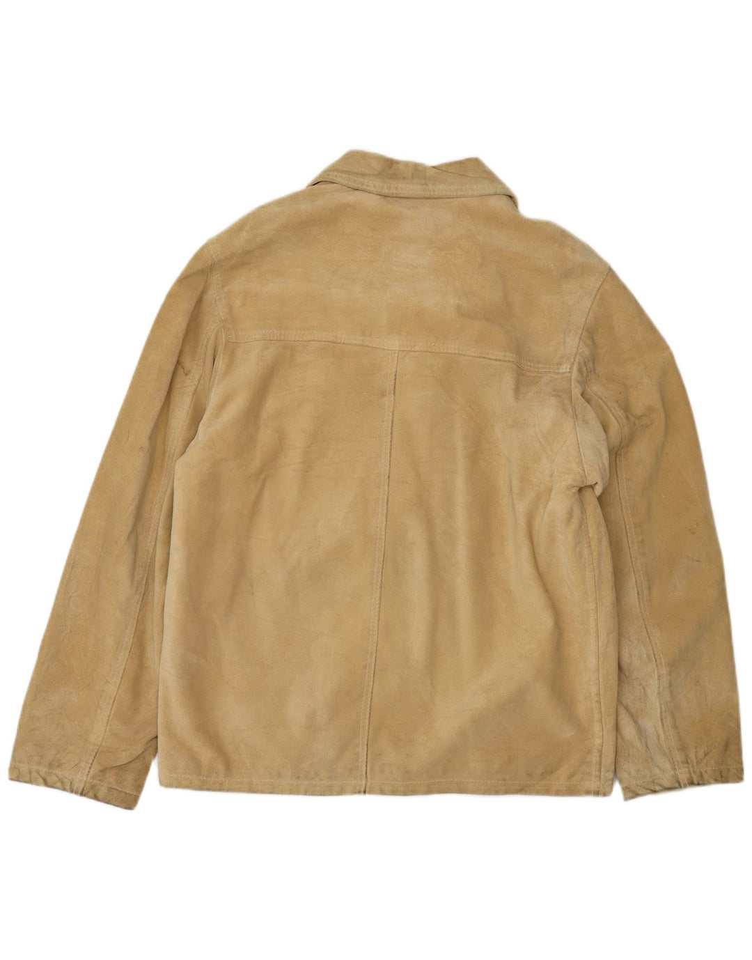 CONBIPEL Ανδρικό Suede Jacket UK 40 Large Beige Leather