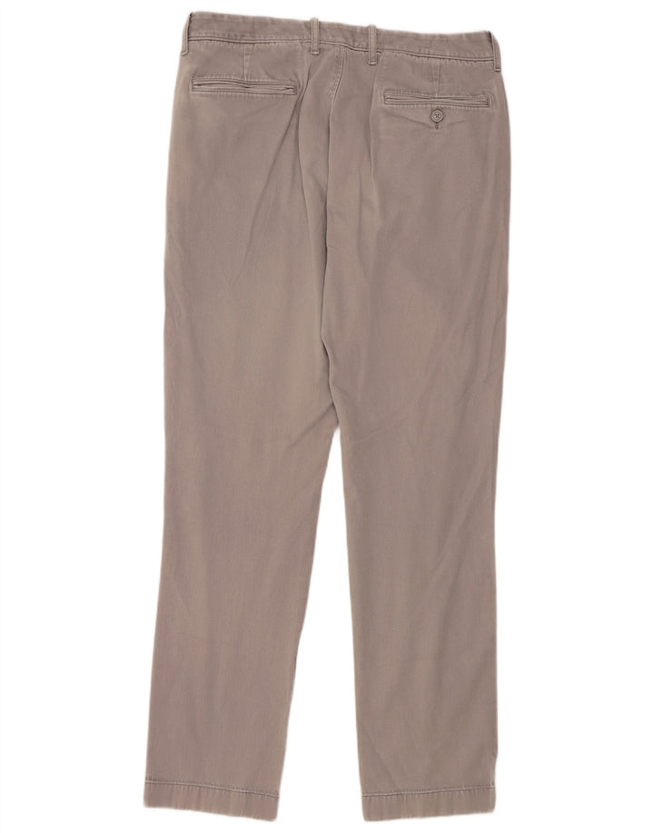 J. CREW Ανδρικό Slim παντελόνι Chino W32 L32 Γκρι βαμβακερό