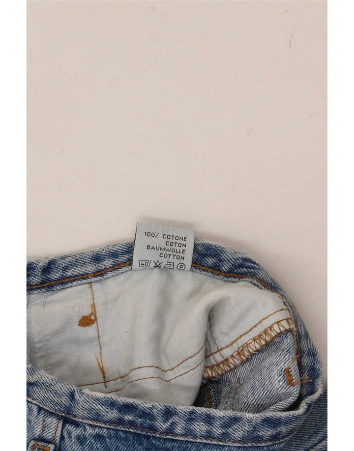 Vintage Γυναικείο Tapered Jeans Medium W28 L29 Μπλε βαμβακερό