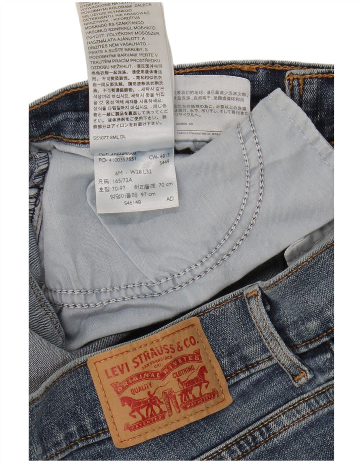 Γυναικείο Levi's Classic Bootcut Jeans US 6 Medium W28 L32 Μπλε βαμβακερό