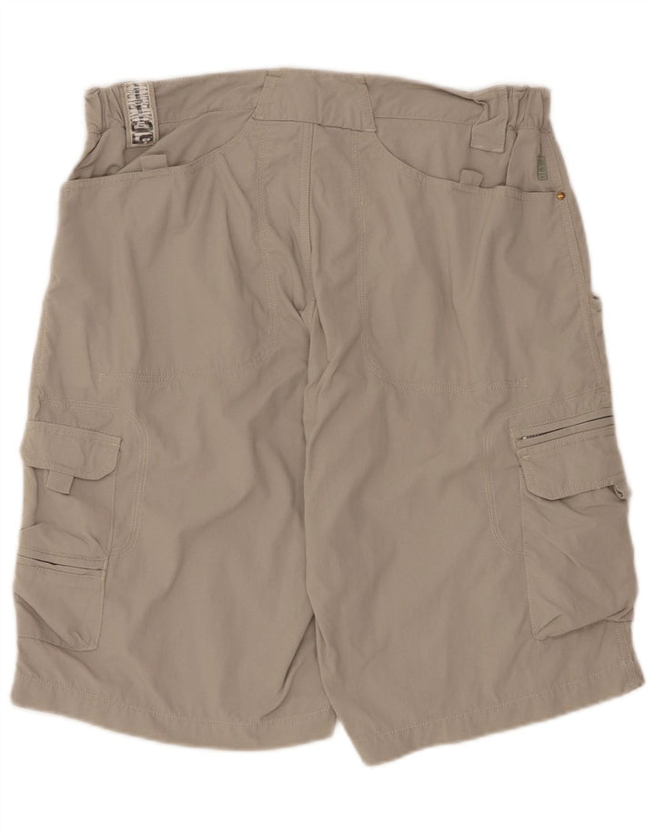 SALEWA Ανδρικό σορτς Cargo μεγάλο W34 Γκρι νάιλον