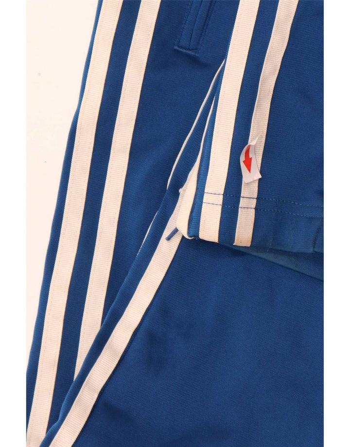 Γυναικεία αθλητική φόρμα Adidas Παντελόνι UK 14 Large Blue Polyester