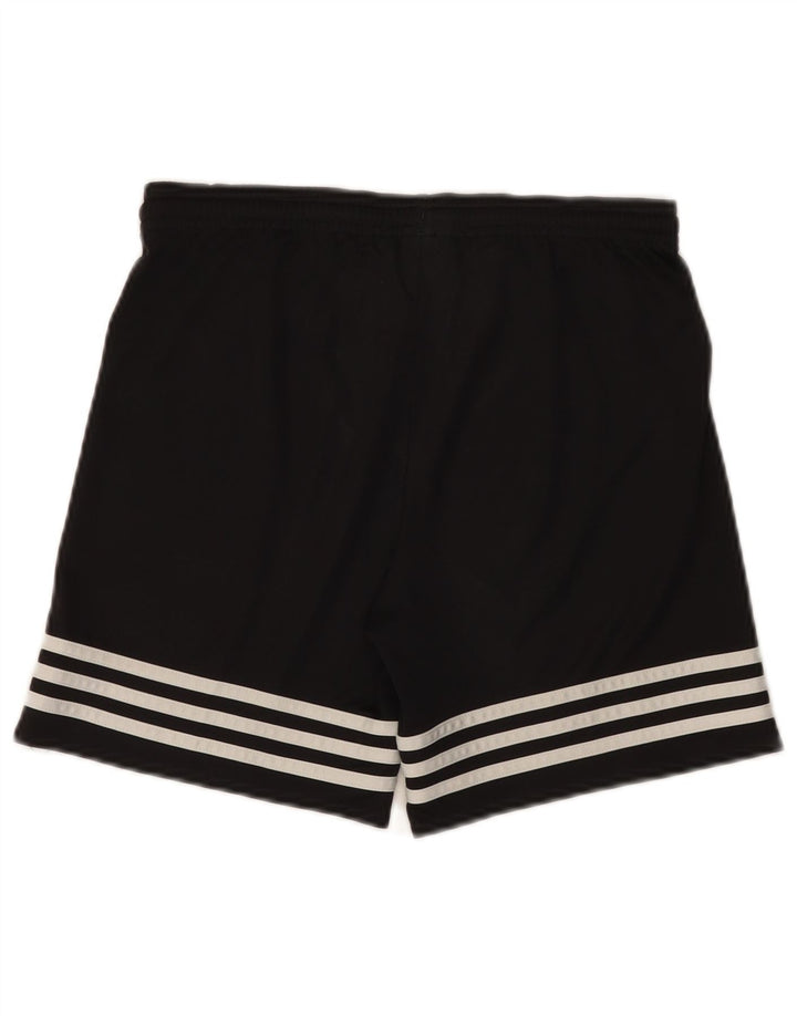 Adidas Boys Climalite σορτς 12-13 ετών μεγάλο μαύρο πολυεστέρα