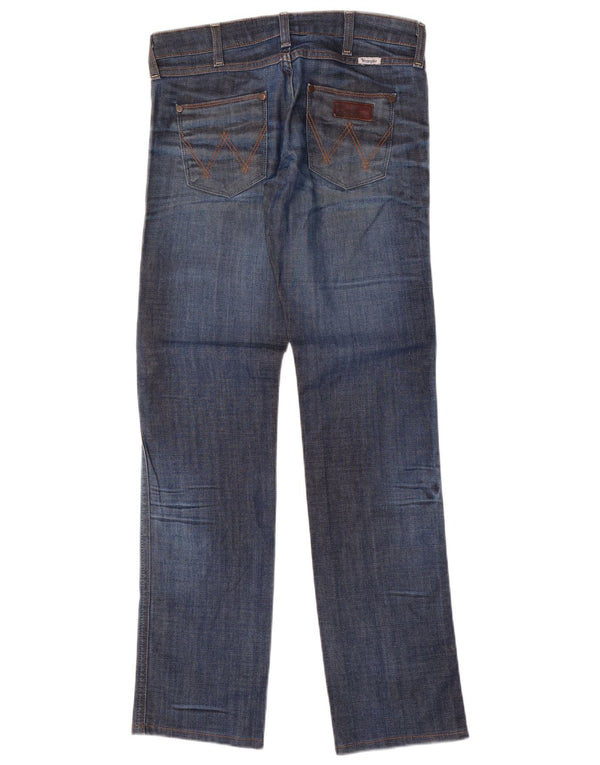 WRANGLER Γυναικείο Lia Straight Jeans W27 L36 Μπλε Βαμβακερό