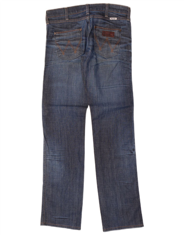 WRANGLER Γυναικείο Lia Straight Jeans W27 L36 Μπλε Βαμβακερό