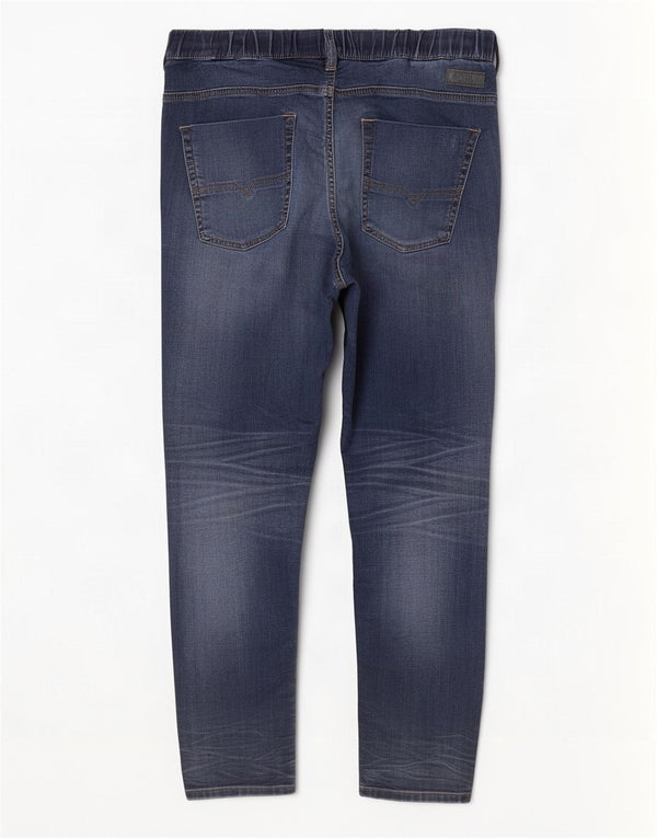 Diesel Mens Krooley- Jogg Tapered Jeans W32 L32 Blue Cotton