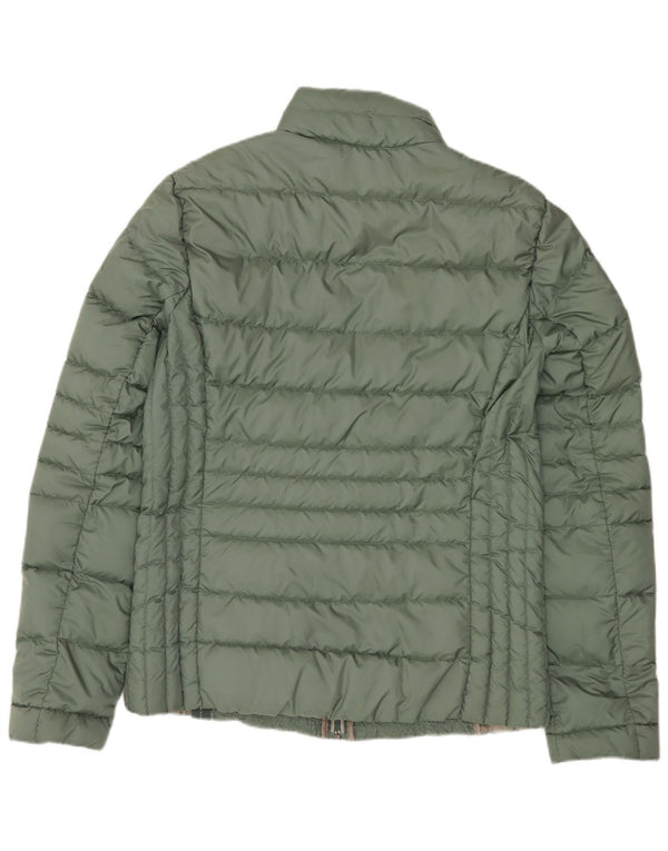 S.Oliver Γυναικείο μπουφάν με επένδυση UK 12 Μεσαίου πράσινου πολυεστέρα