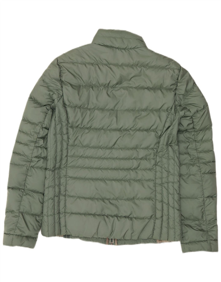 S.Oliver Γυναικείο μπουφάν με επένδυση UK 12 Μεσαίου πράσινου πολυεστέρα