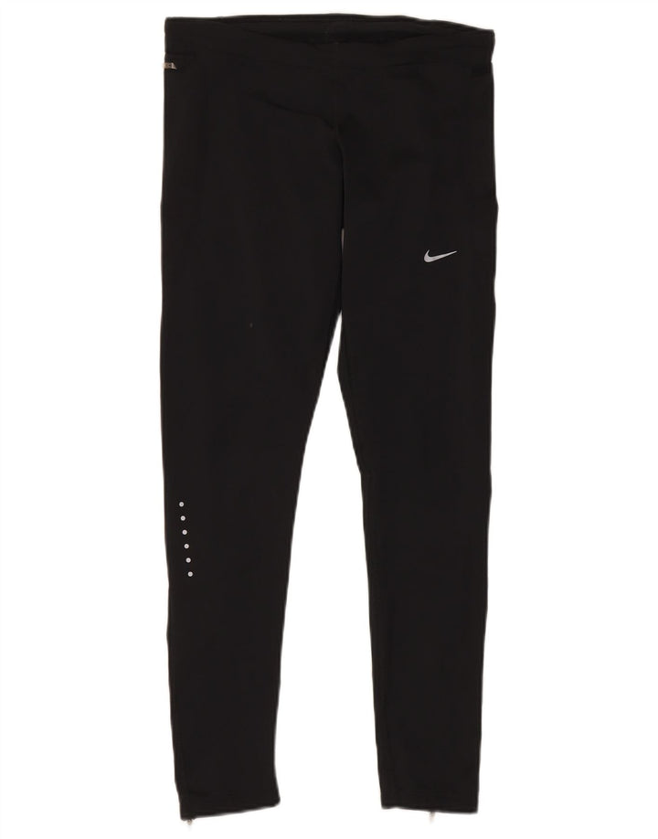 Γυναικεία κολάν Nike UK 14 μεσαίου μαύρου πολυεστέρα Sports