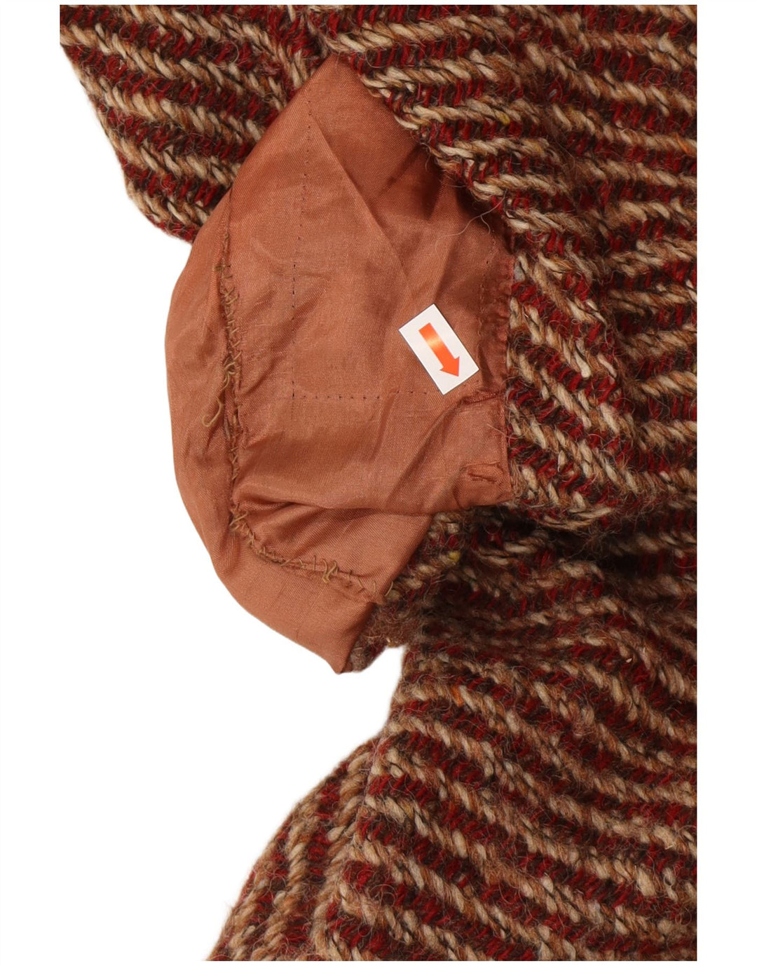 AQUASCUTUM Γυναικείο Πανωφόρι UK 12 Μεσαίο Κόκκινο Μάλλινο Κλασικό