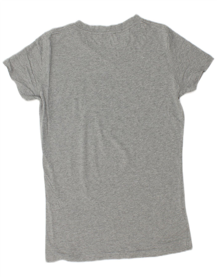 Γυναικείο γραφικό μπλουζάκι DIESEL Top UK 14 Large Grey