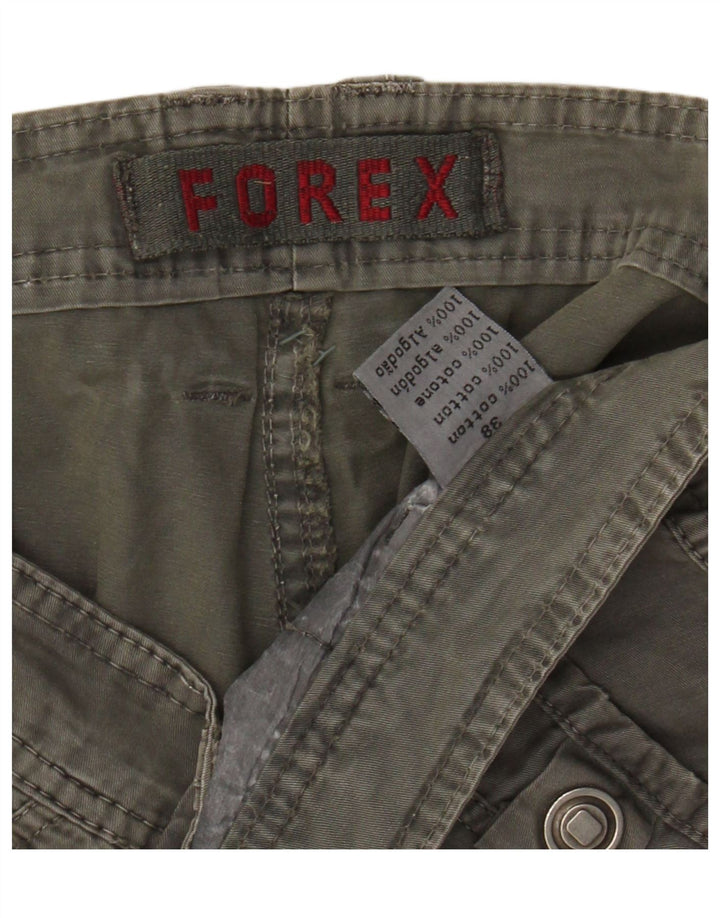 Ανδρικό σορτς Cargo FOREX W38 XL Χακί βαμβακερό