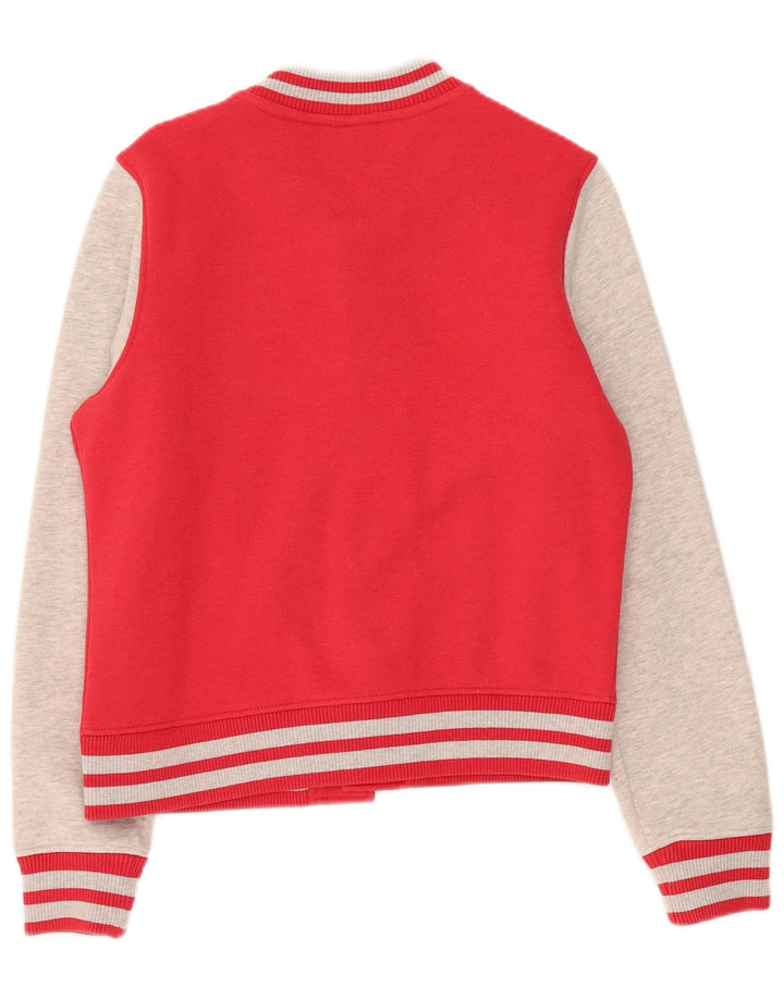 Γυναικεία αθλητική φόρμα Superdry Top Jacket UK 14 Medium Red Colourblock Βαμβακερό