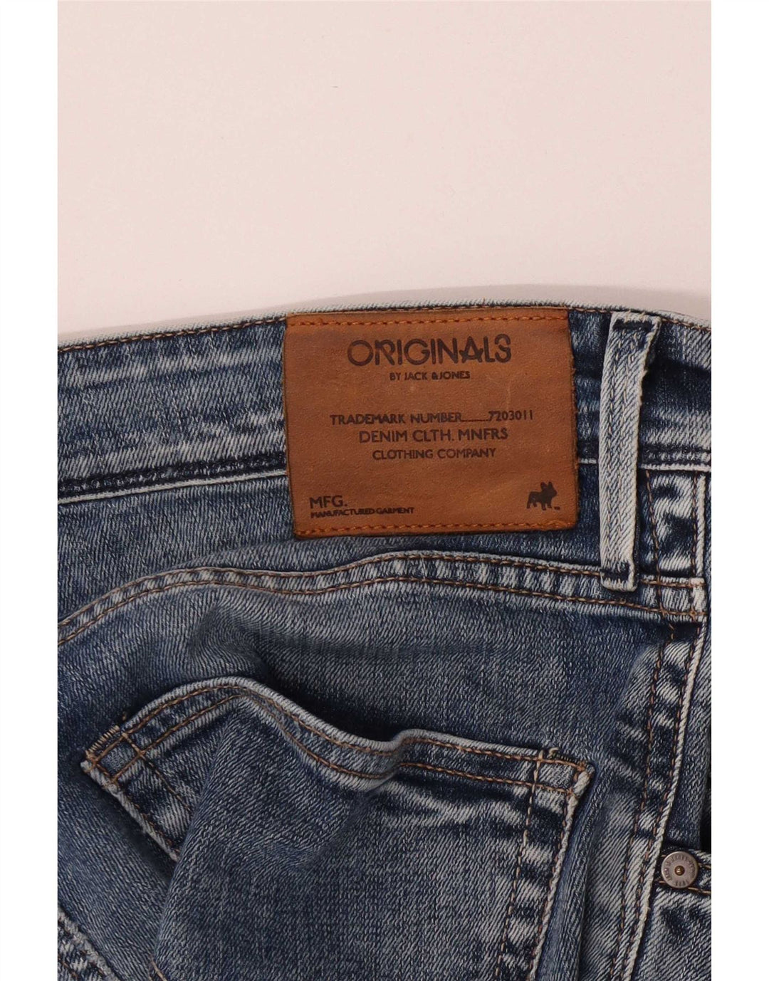 Jack & Jones Ανδρικό Slim Jeans W32 L34 Blue
