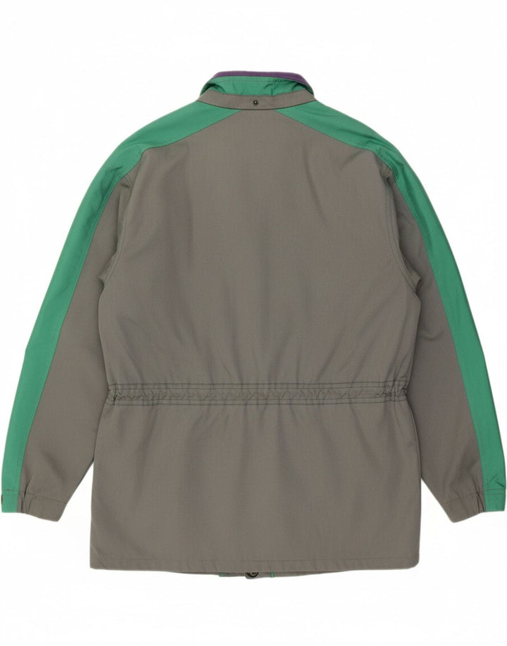 MC KEE'S Mens Utility Jacket UK 44 2XL Grey Colourblock Polyester Vintage MC Kee's and Second-Hand MC Kee's from Messina Hembry 