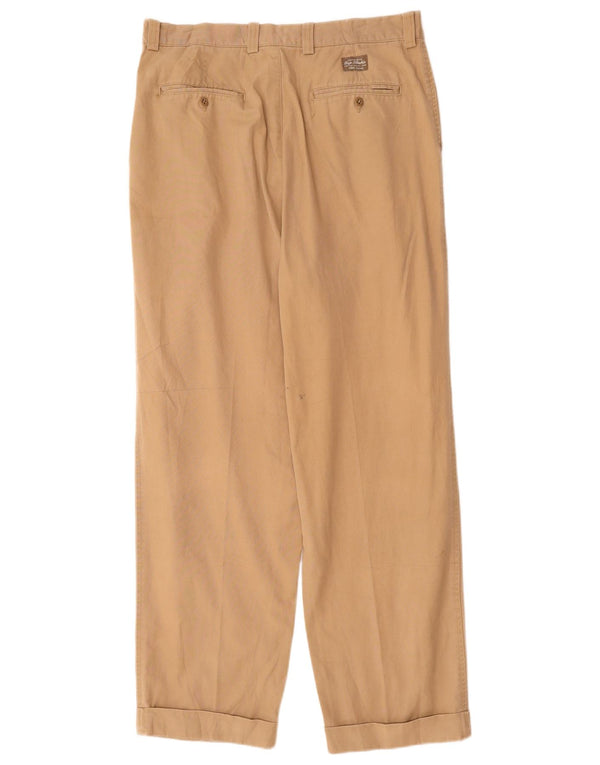 Gap Ανδρικό Χακί Παντελόνι Chino με Χαλαρή Εφαρμογή W33 L30 Μπεζ βαμβακερό