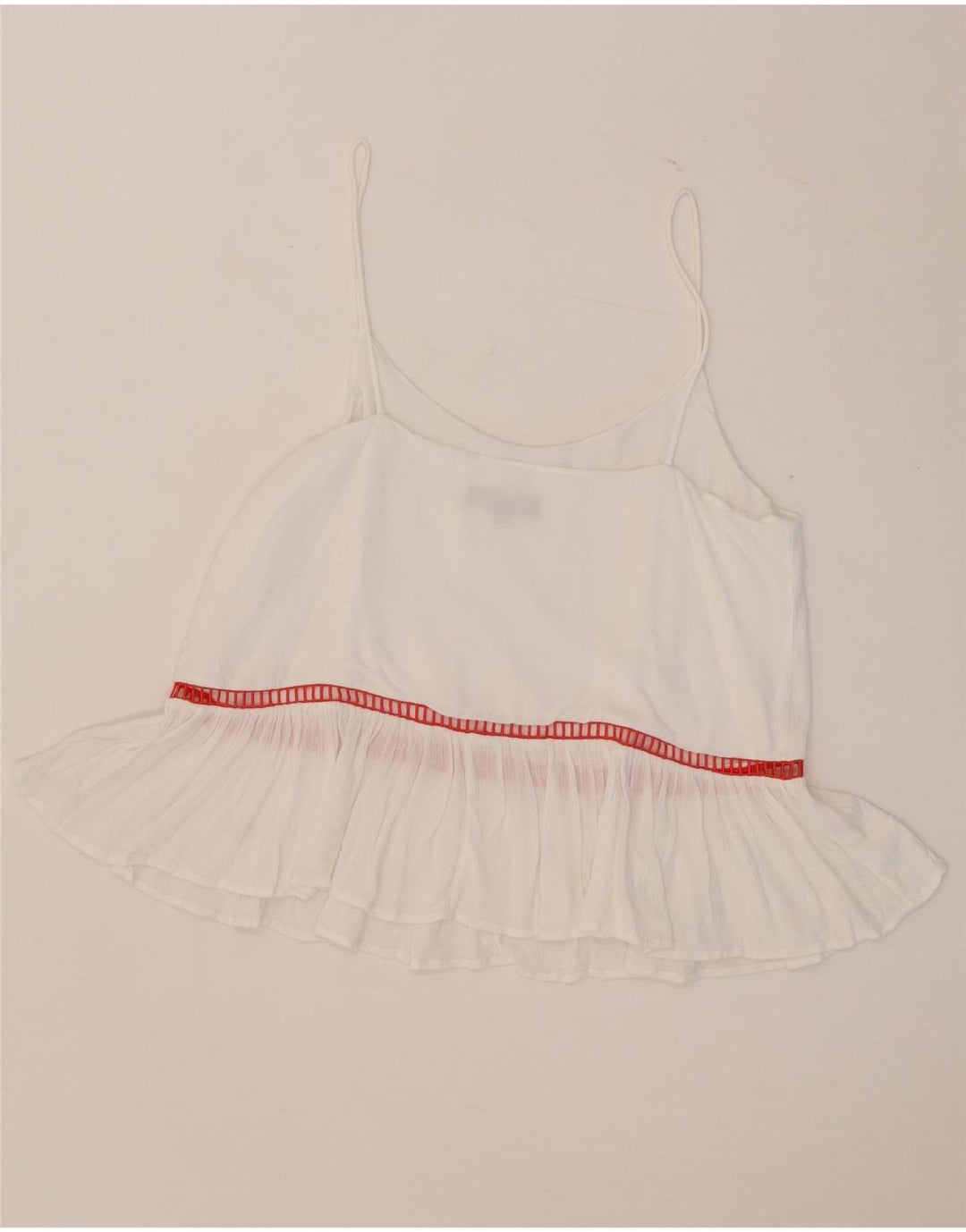 Tommy Hilfiger Γυναικεία Cami Top US 8 Μεσαίο Λευκό ριγέ