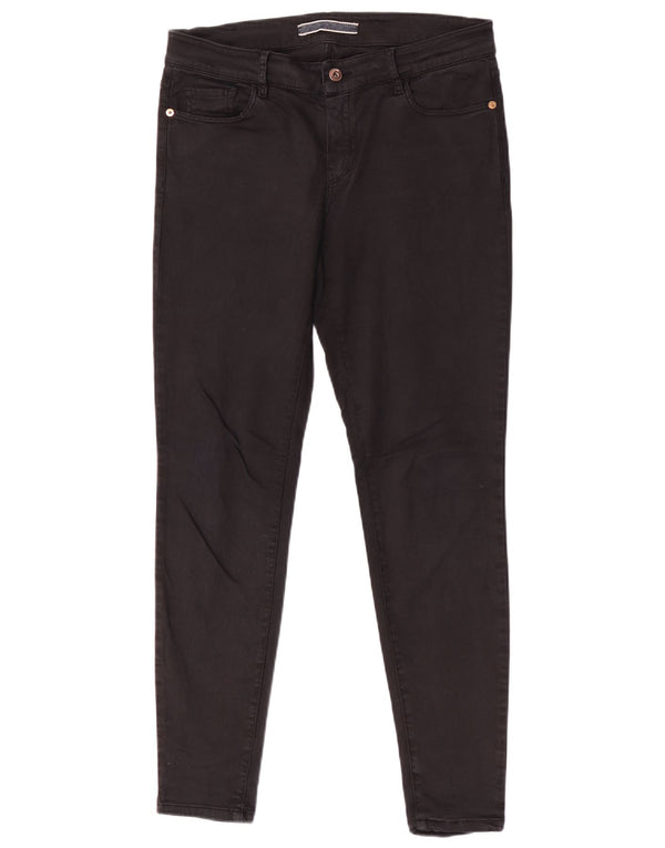 Massimo Dutti Γυναικείο Skinny Casual Παντελόνι EU 40 Medium W30 L29 Μαύρο