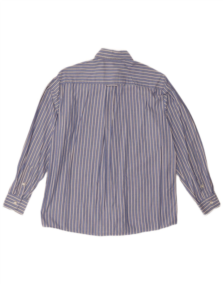 Fred Perry Boys πουκάμισο 11-12 ετών Μπλε ριγέ βαμβακερό
