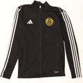 Adidas Ανδρική φόρμα Aeroready Slim Fit Top Jacket Μικρό μαύρο πολυεστέρα