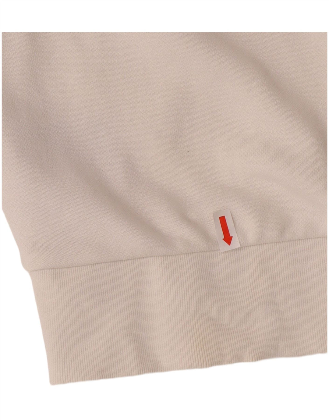 Γυναικείο γραφικό φούτερ ADIDAS Oversized Jumper UK 12 Medium Off White