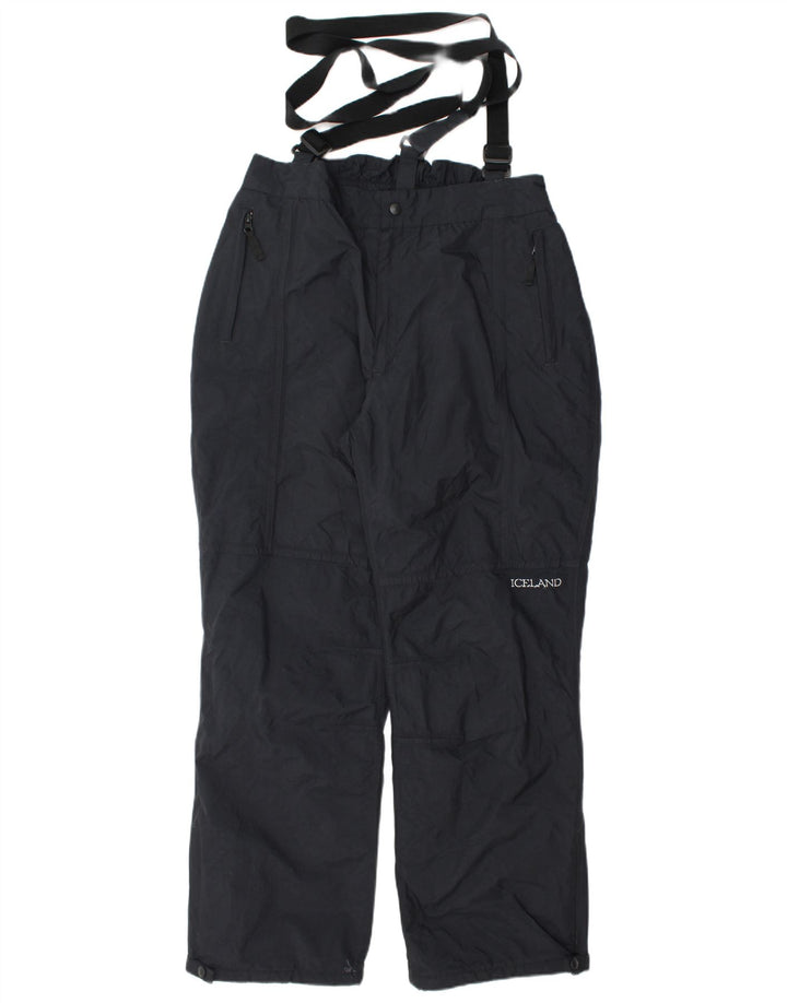 Ανδρικό παντελόνι σκι Iceland Dungarees XL Μαύρο νάιλον