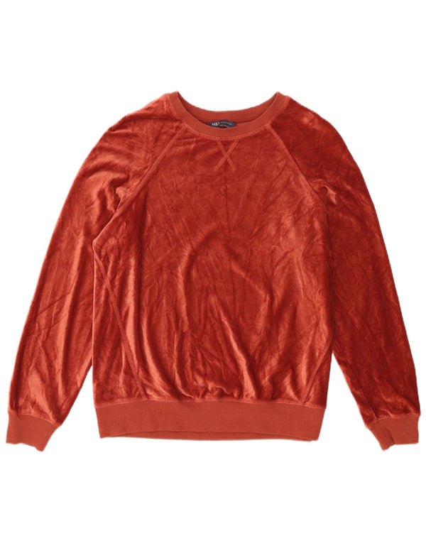 Marks & Spencer Γυναικεία κοτλέ φούτερ Jumper UK 12 Μεσαίο Καφέ