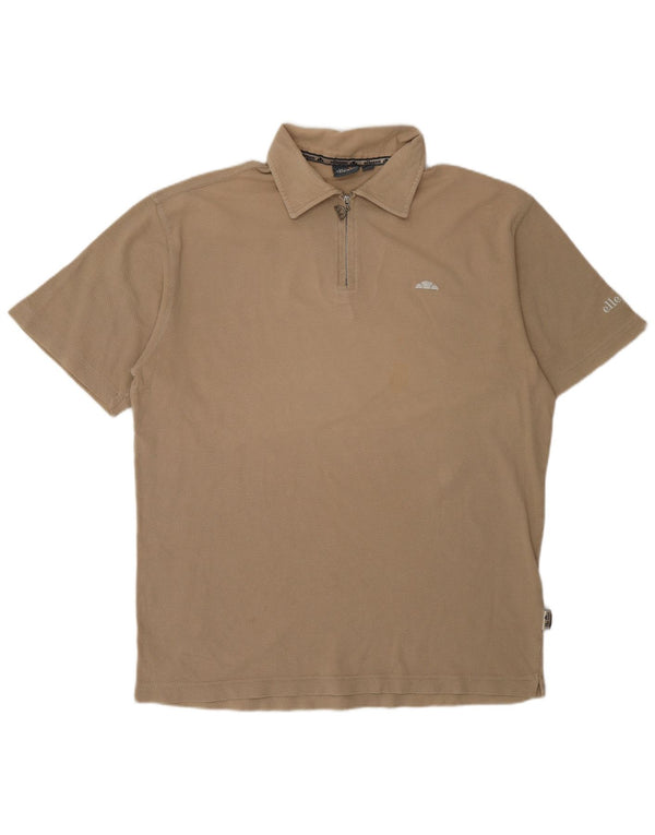 Ellesse Ανδρικό Πόλο Μπλουζάκι IT 50 Medium Beige