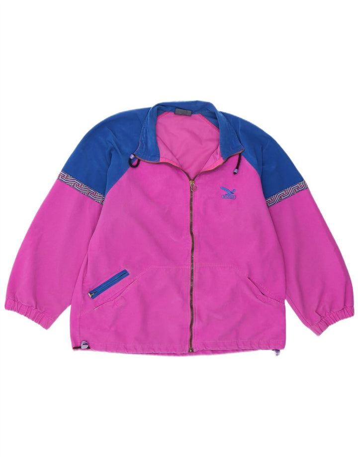 SALEWA Γυναικεία αθλητική φόρμα Top Jacket UK 16 Large Pink Colourblock