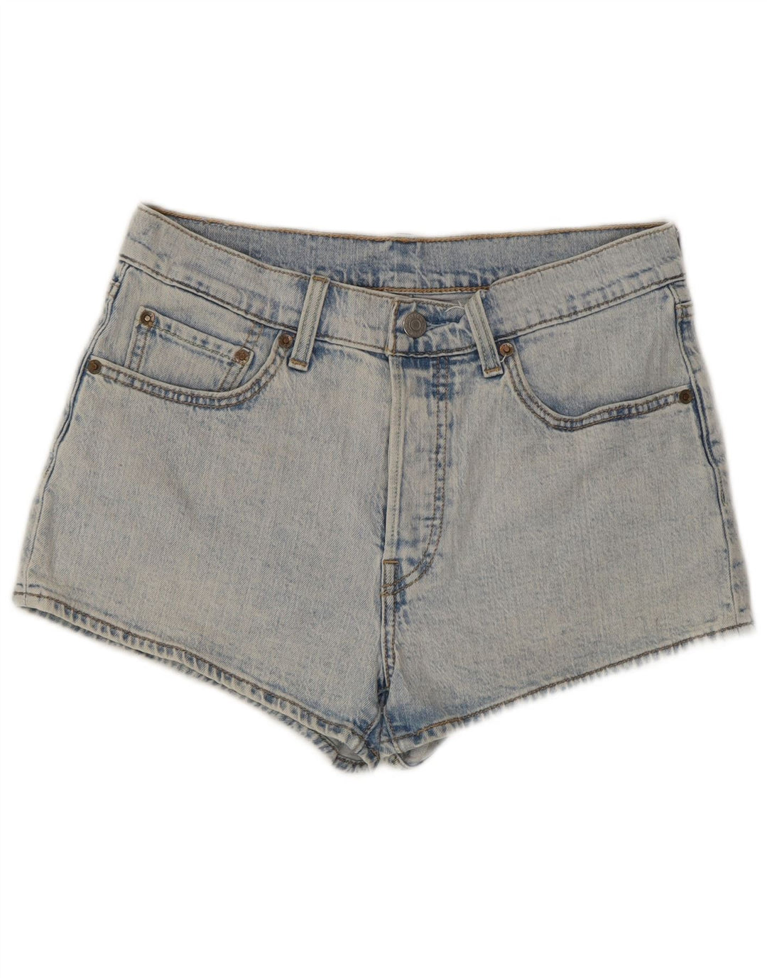 Γυναικείο Σορτς Levi's 501 Τζιν W27 Μικρό Μπλε Βαμβακερό