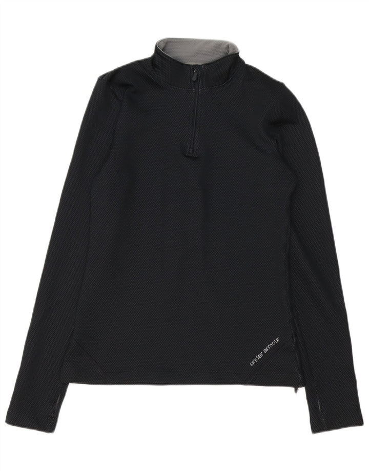 Ανδρική φόρμα πουλόβερ με φερμουάρ Under Armour Top Small Black