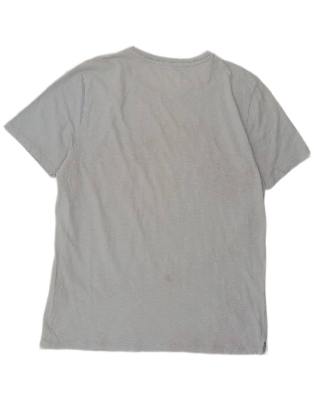 Ανδρικό γραφικό T-Shirt Fat Face Top μεγάλο μπλε βαμβακερό