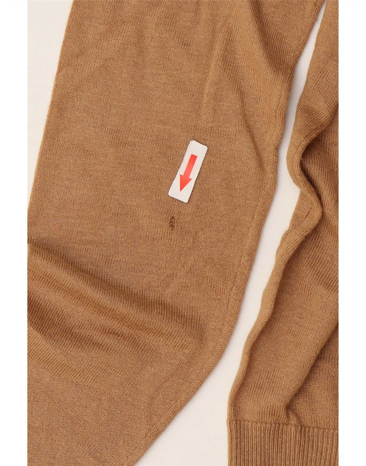 Zara Γυναικείο πουλόβερ με λαιμό χελώνα UK 10 Small Beige