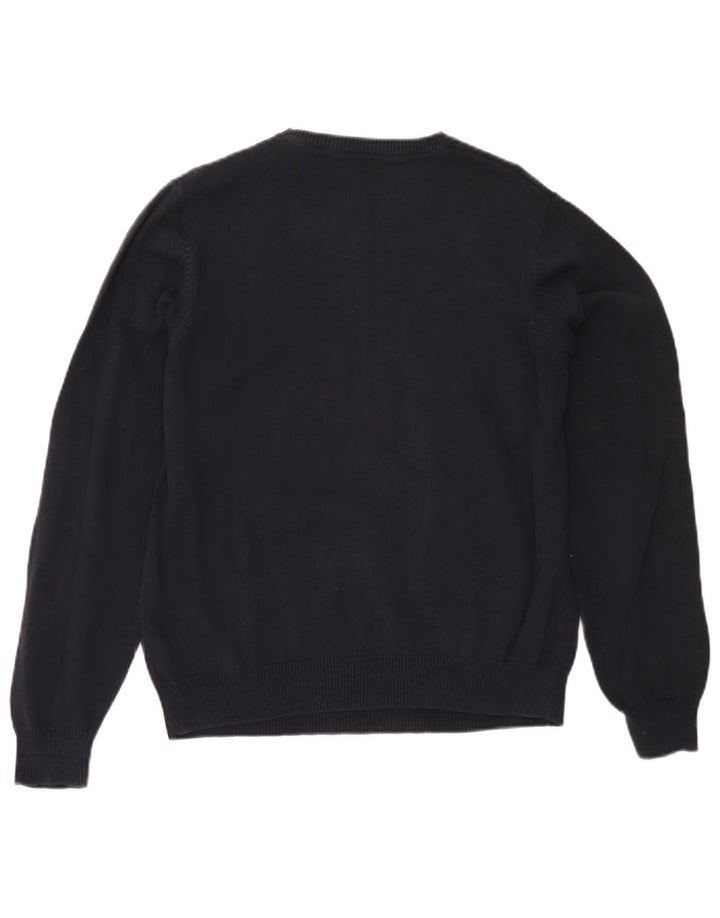 Ανδρικό πουλόβερ Marks & Spencer Blue Harbour Crew Neck Jumper Medium Navy Blue