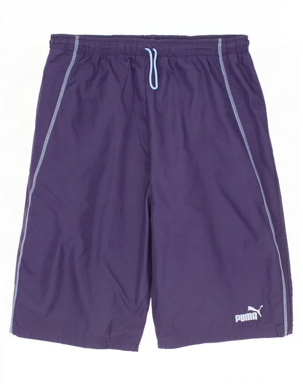 Puma Boys Sport Short 13-14 Years Navy Blue