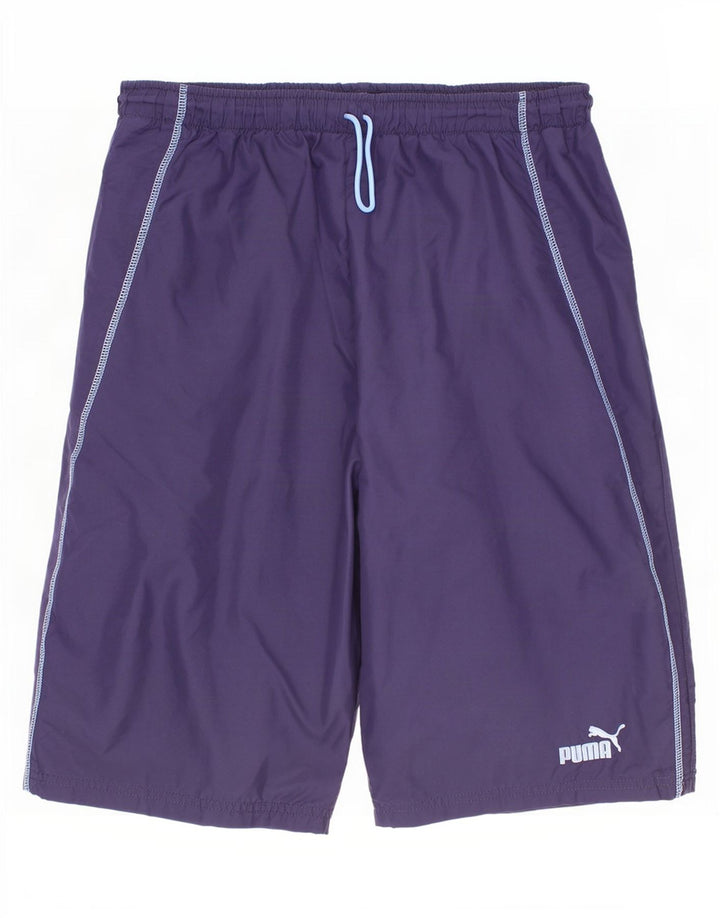 Puma Boys Sport Short 13-14 Years Navy Blue