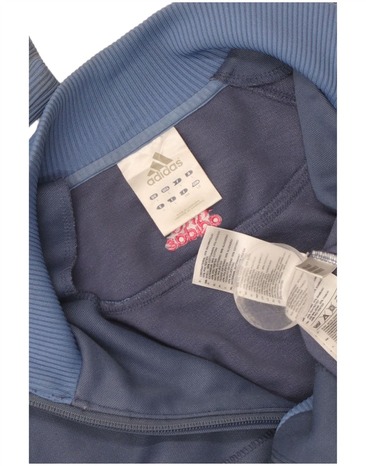 Ανδρική αθλητική φόρμα Adidas Top Jacket Μεγάλο μπλε ριγέ βαμβακερό