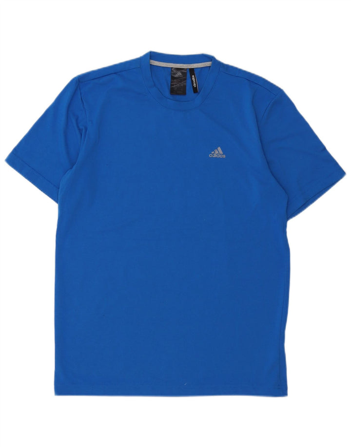 Adidas Ανδρικό T-Shirt Climalite Top Small Blue Polyester