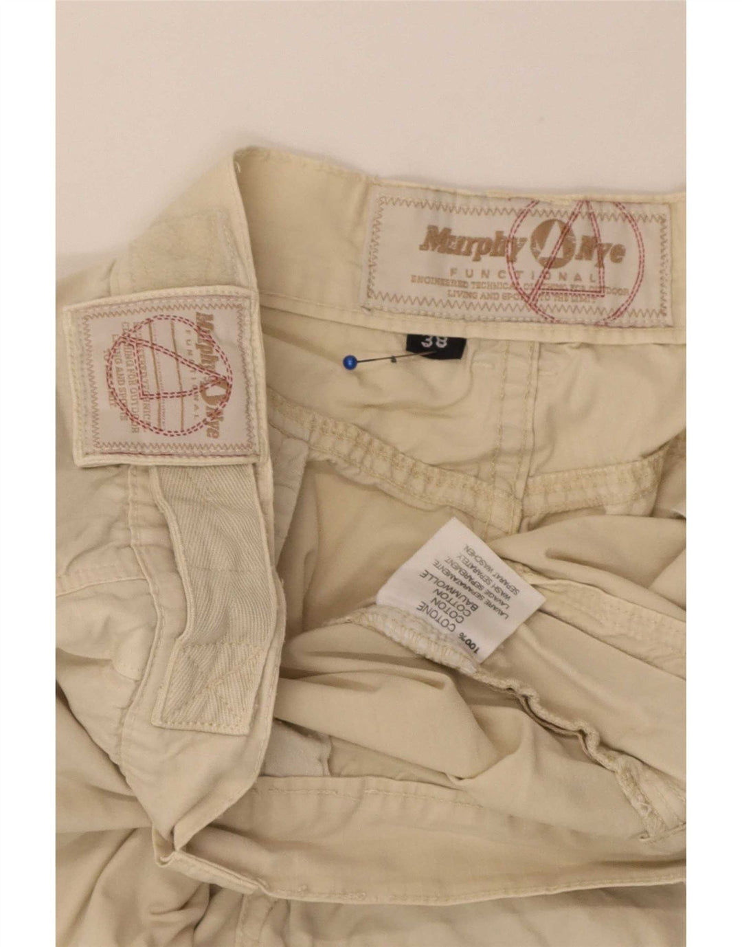 Ανδρικό σορτς Cargo Murphy & Nye W38 XL Μπεζ βαμβακερό