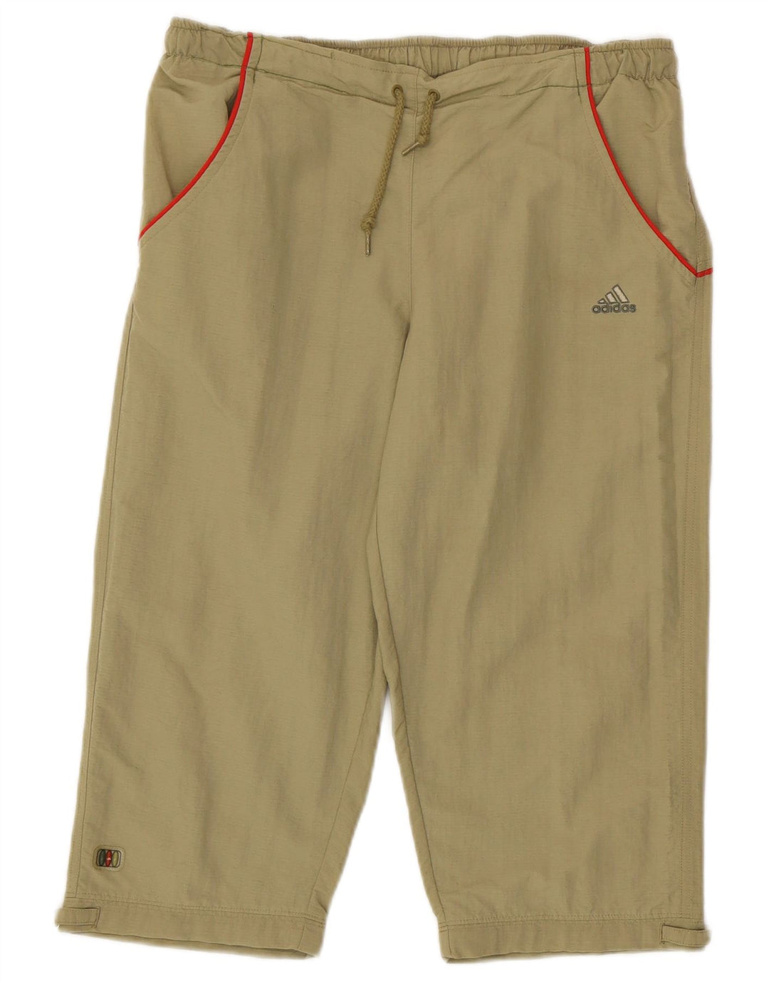 Παντελόνι αθλητικής φόρμας ADIDAS Boys Capri 15-16 Years Green Polyamide