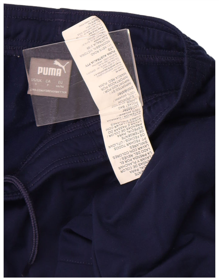 Ανδρική αθλητική φόρμα Puma Παντελόνι Μικρό Navy Blue Polyester