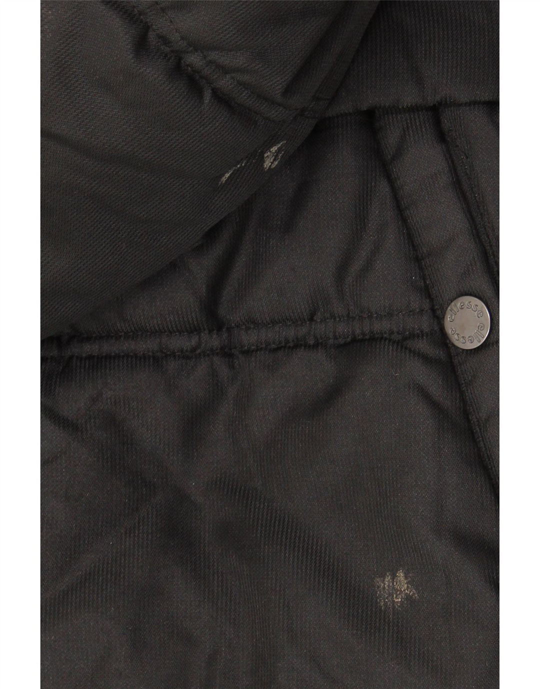 Ellesse Ανδρικό μπουφάν με κουκούλα UK 38 Μεσαίο Μαύρο Πολυεστέρας