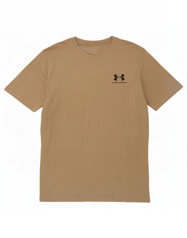 Under Armour Ανδρικό T-Shirt Heat Gear Top Medium Khaki