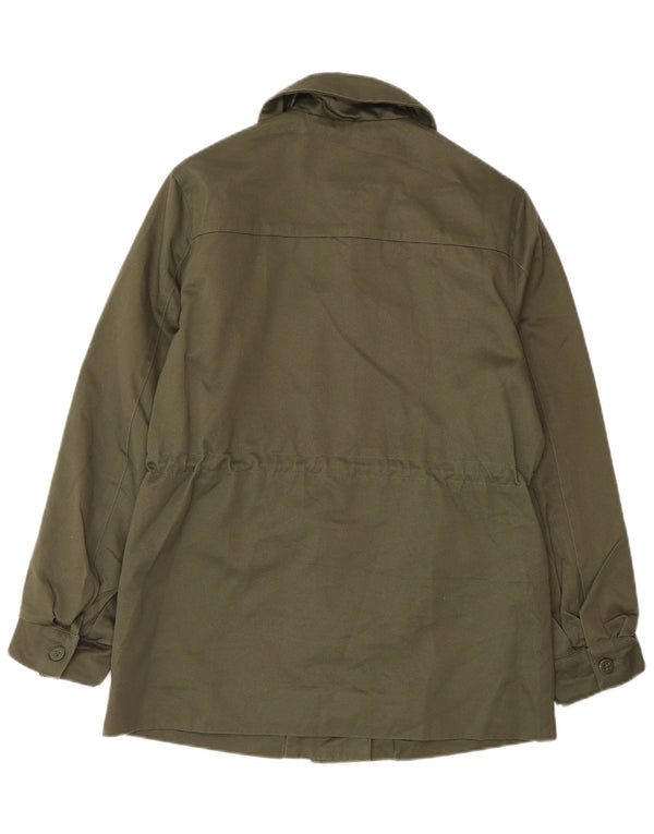 Topshop Γυναικείο Utility Jacket UK 8 Small Khaki Cotton