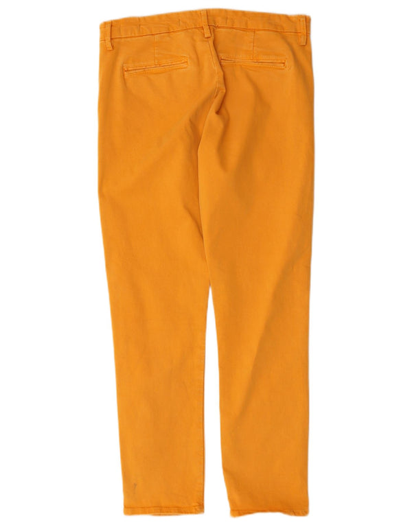 Zara Γυναικείο Slim παντελόνι Chino EU 36 XS W26 Yellow
