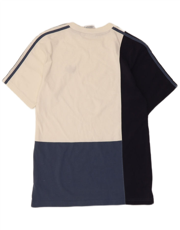 Ανδρικό T-Shirt Adidas Top Μικρό πολύχρωμο Colourblock Βαμβακερό