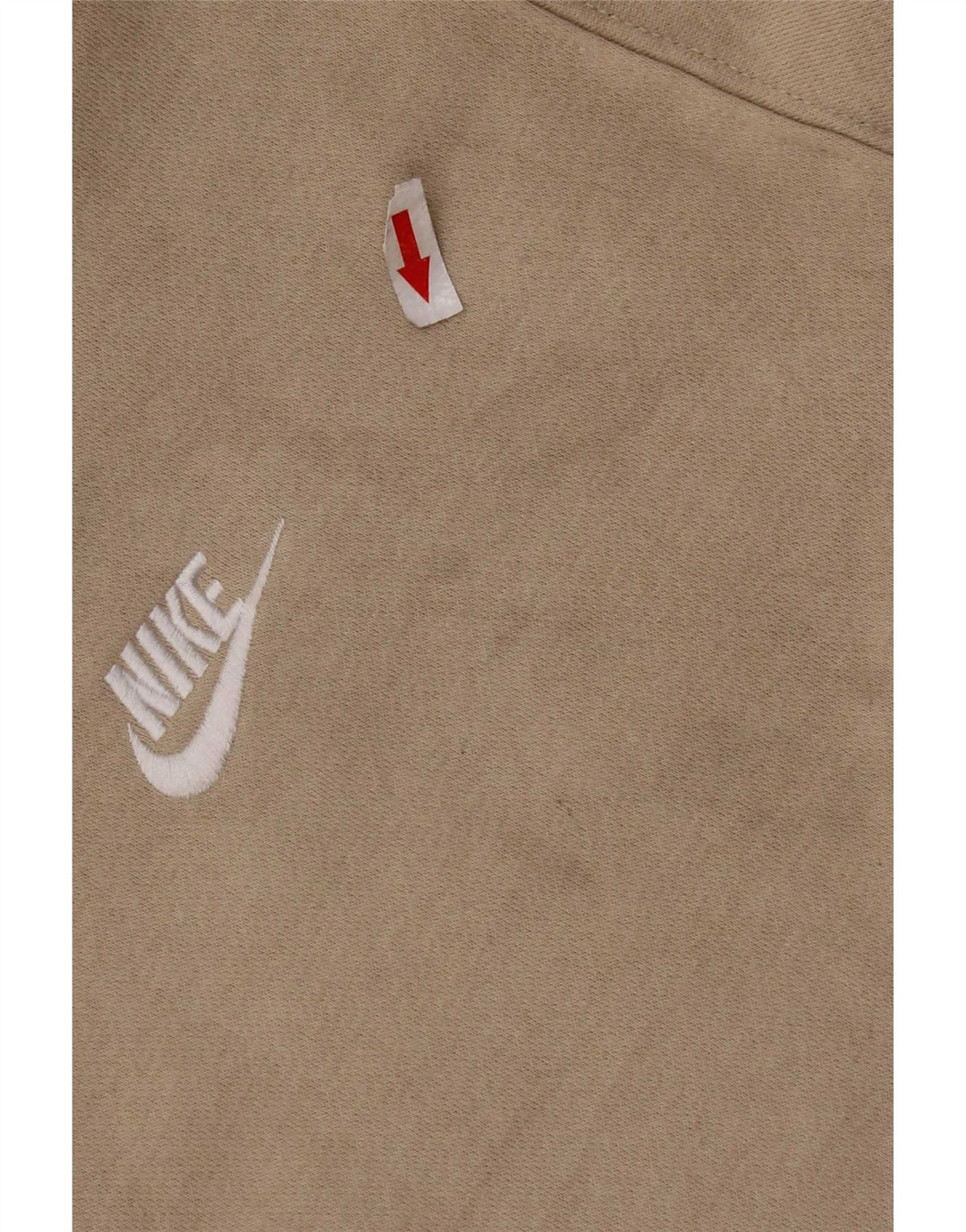 Ανδρικό φούτερ Nike Jumper με μεγάλο μπεζ βαμβακερό χρώμα