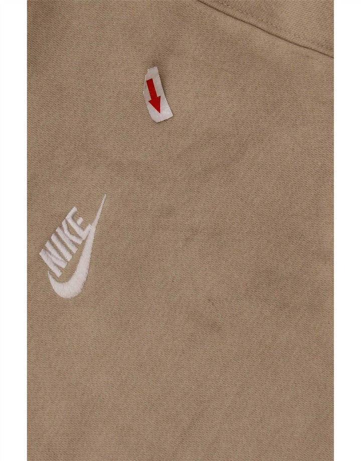 Ανδρικό φούτερ Nike Jumper με μεγάλο μπεζ βαμβακερό χρώμα