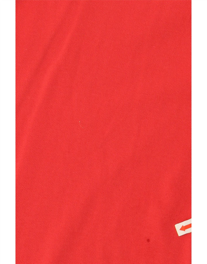 Γυναικείο μπλουζάκι πόλο MONCLER UK 12 Medium Red